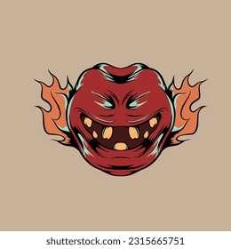 monster art vector illustration suitable for branding needs and so on