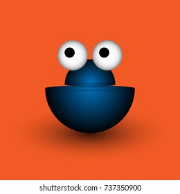 Monster avatar. Vector illustration EPS10