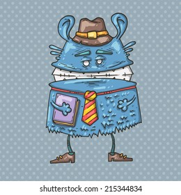monster businessman