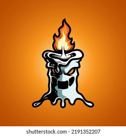 MONSTER CANDLE HALLOWEEN LIGHTING CHARACTER
