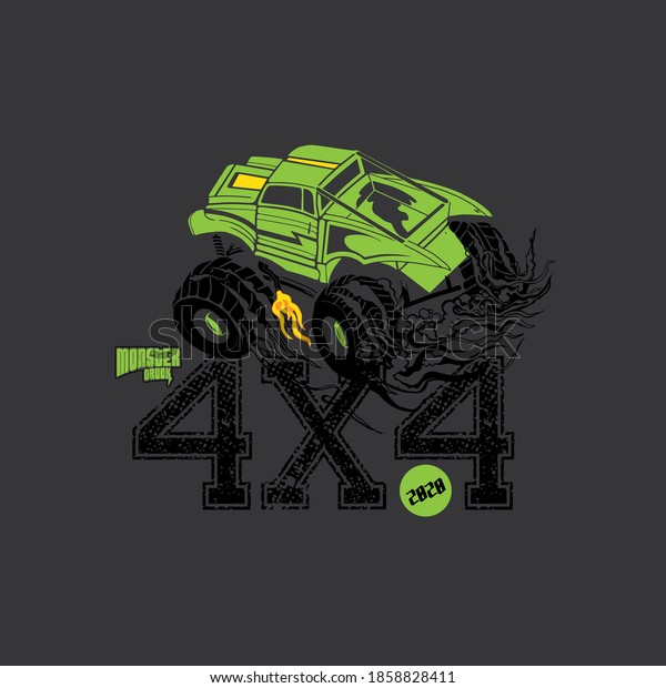 Monster Car
for shirt design or sticker pack
-vector