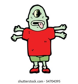 monster cartoon