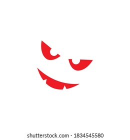 Monster cartoon devil character illustration vector design