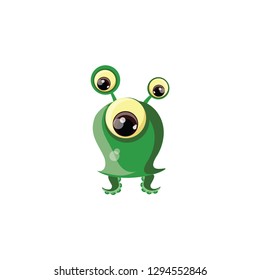 monster cartoon icon