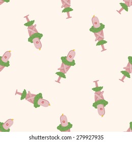 monster cartoon , cartoon seamless pattern background