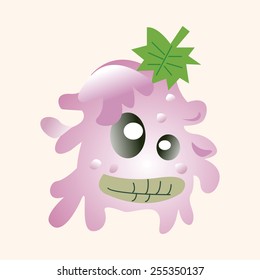 monster cartoon theme elements vector,eps