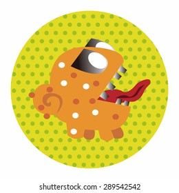 monster cartoon theme elements vector,eps