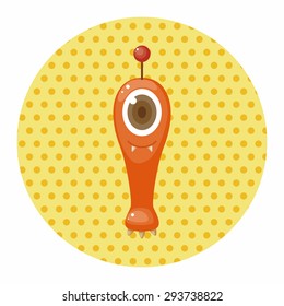 monster cartoon theme elements vector,eps