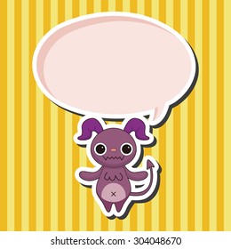 monster cartoon theme elements vector,eps