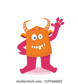 monster cartoon vector
