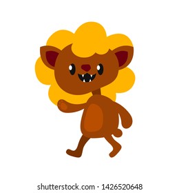 Monster character design. cute monster