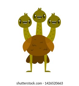 Monster character design. cute monster