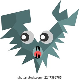 monster character. character. monsters icon. eye monsters. letter monsters. alphabet.