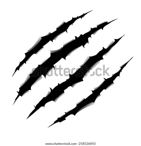 Monster Claw Stock Vector (Royalty Free) 258526043