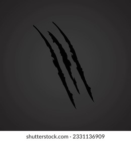Monster Claw Shadow Vector Design for Wallpaper and Background