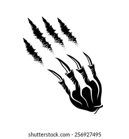 monster claws and claws marks