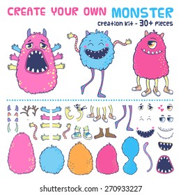 Monster Creation Kit. Create Your Own Monster.