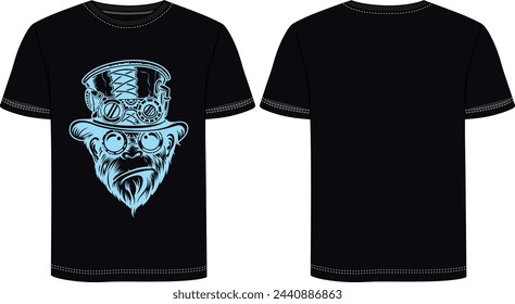 monster creative t-shirt design with adobe illustrator . and your best choice