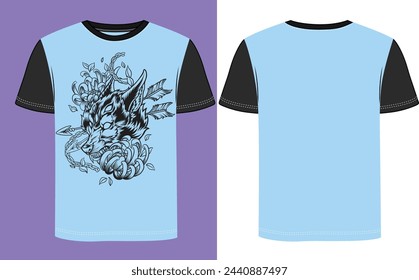 monster creative t-shirt design with adobe illustrator . and your best choice
