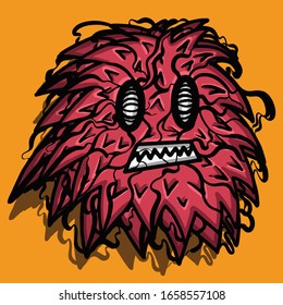 un monstruo de carácter espeluznante