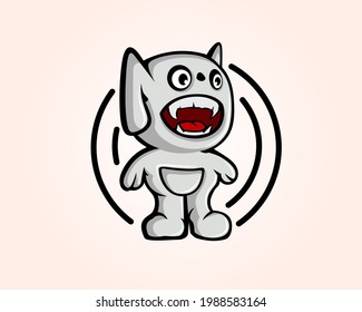 Monster cute art alien fun drawing