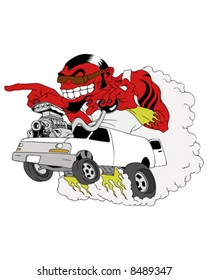monster delivery van