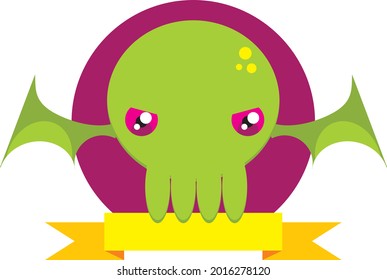 Monster from the depths of the ocean
