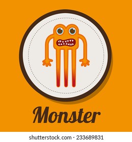 monster design , vector illustration