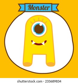 monster design , vector illustration