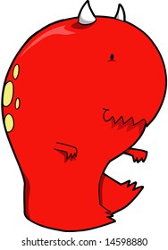 Monster Devil Vector Illustration