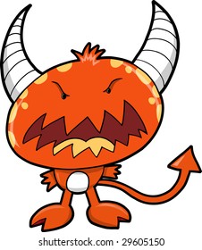 Monster Devil Vector Illustration