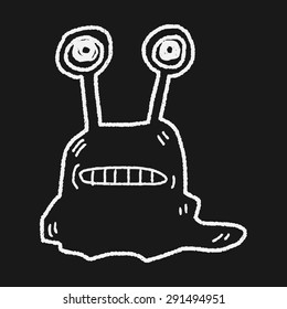 monster doodle