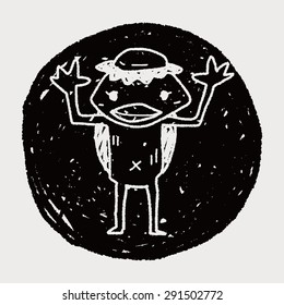 monster doodle