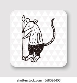 monster doodle