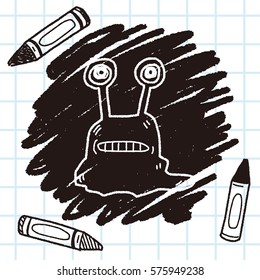 monster doodle