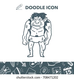 monster doodle