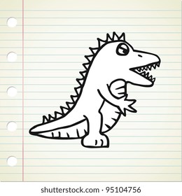 monster doodle