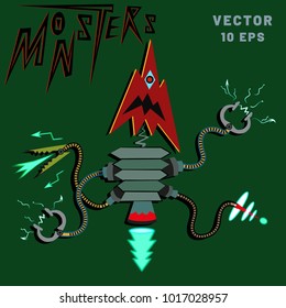 monster electric robot
