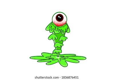 it is a monster eye vector, suitable for both clothes design and stickers