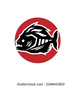 monster fish logo for all