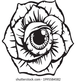 Monster Flower with One Eye