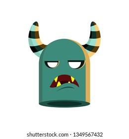 Monster Head Character Illustration Design