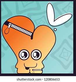 Monster with heart