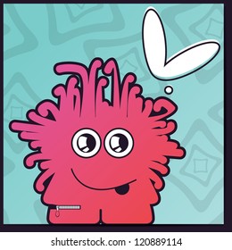 Monster with heart