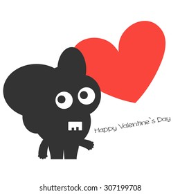Monster with heart