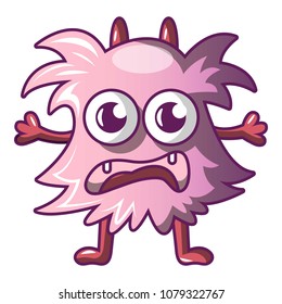 Monster icon. Cartoon illustration of monster vector icon for web