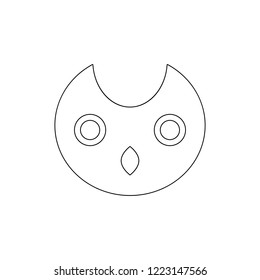 monster icon. Element of horrible creatures for mobile concept and web apps illustration. Thin line icon for website design and development, app development