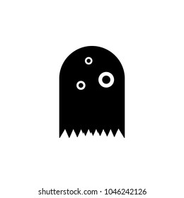 monster icon. Element of horror stories elements illustration. Premium quality graphic design icon. Signs and symbols collection icon for websites, web design, mobile app on white background