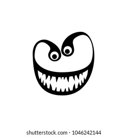 monster icon. Element of horror stories elements illustration. Premium quality graphic design icon. Signs and symbols collection icon for websites, web design, mobile app on white background