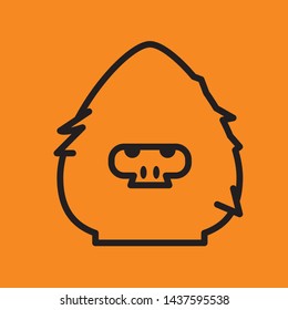 monster icon linear vector download